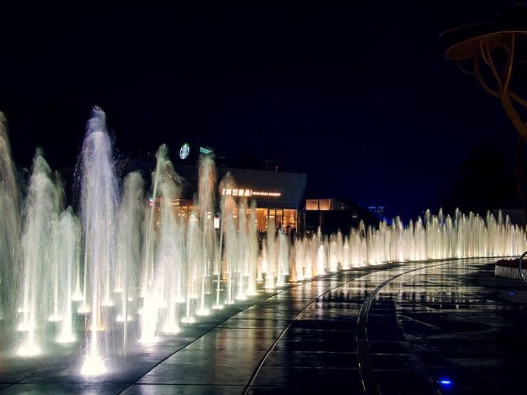 waterscape lighting – led fountain light idea