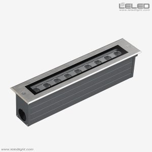 High Power Linear LED In Ground Uplight For Building Wall Washer