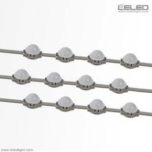 30mm Full Color DMX512 Smart Pixel Christmas Lights Diffused