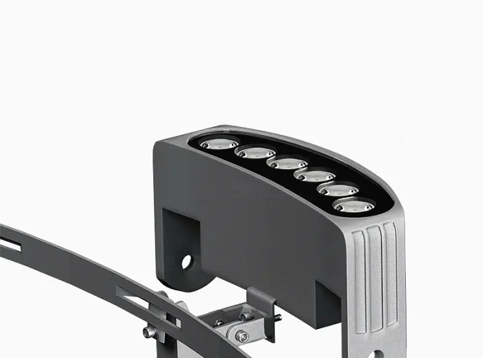 Outdoor curved wall light,led uplight spotlight for tree round building column Outdoor curved wall light,led uplight spotlight for tree round building column