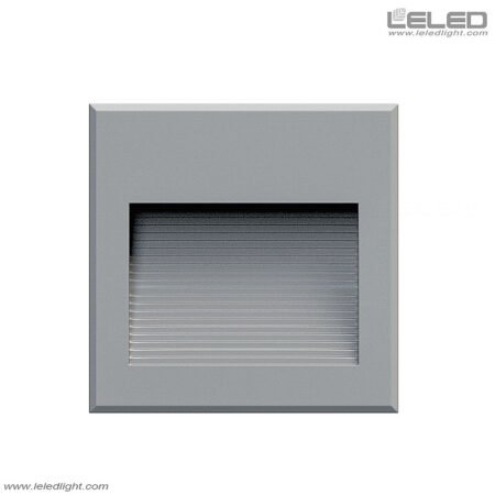 Recessed outdoor wall light fixtures IP65 RGBW DMX512 16cm