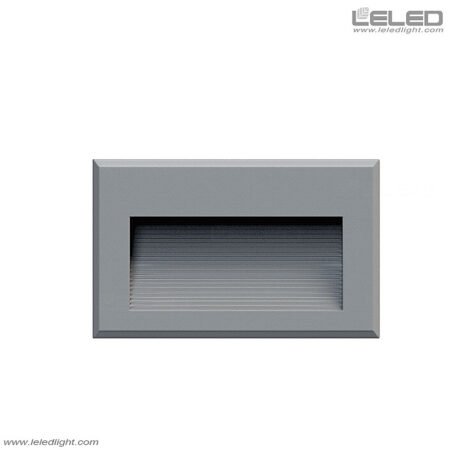 Recessed wall light outdoor IP65 square 16cm 10cm