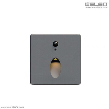 Motion sensor exterior wall light outdoor recessed 86 boxes 1w 3w
